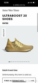 Adidas Ultraboost 20 gold - 1