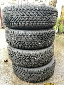 Predam zimne pneumatiky Nokian 195/65 R15 na diskoch - 1