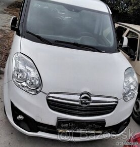 OPEL COMBO 1.6 CDTI 2016 Predám NÁRAZNÍK, KAPOTA, SVETLO, pr