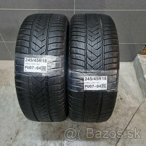 Zimné pneumatiky 245/45 R18 PIRELLI DOT1621 - 1