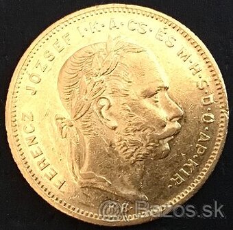 8 Zlatník/20 Frank 1873 KB FJI