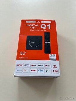 Android TV box 4K nový