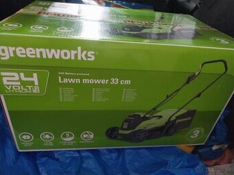 Elektrická kosačka GREENWORKS Lawn mover 33cm