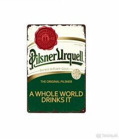 plechová cedule - Pilsner Urquell č. 4