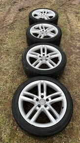 Sada kolies Audi a4 5x112 r18 - 1