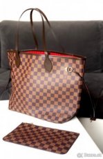 LV Neverfull MM cherry