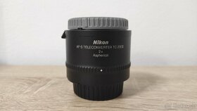 Nikon TC-20E III AF-S Telekonvertor 2,0x, zánovný stav - 1