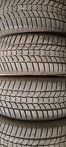 Predám 4ks jazdené zimné 205/55r16-91H Sava 90%