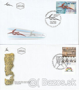 2x FDC Izrael (Israel) Jerusalem