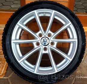 alu R17 5x112, zimné pneu 205/50 orig. VW Passat, CC, EOS