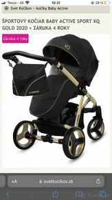 Športový kočik Qx Baby Active - 1