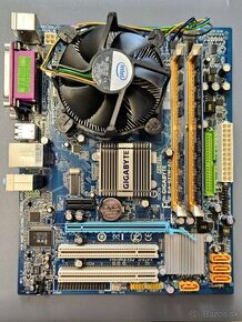 MB Gigabyte GA-G31M-S2L + CPU Intel E5200 + 4GB DDR2 - 1