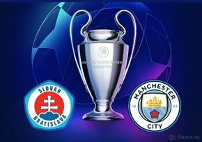 Vstupenky Liga Majstrov ŠK SLOVAN vs Manchester City