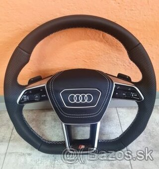 AUDI VOLANT - SPORTOVY S LOGOM S + AIRBAG + PADLA