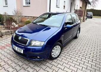 Škoda Fabia 1,4i klima , tempomat, benzín manuál 55 kw