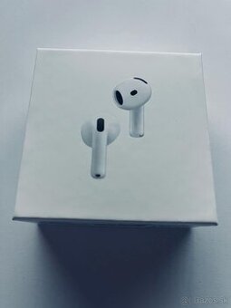 Apple AirPods 4. Generácie s aktívnym potláčaním zvuku.