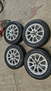 ALU+ZIMNÍ PNEU MERCEDES 5X112 205/60R16