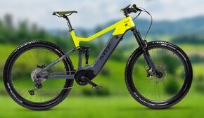 E bike celoodpružený