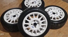 Predám alu. disky Speedline Corse 4x108 R15 + zimne pneu - 1