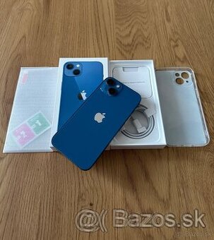 iPhone 13 128 gb Blue - komplet príslušenstvo, záruka