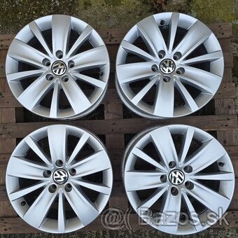 ORIGINÁL VW HLINÍKOVÉ DISKY 5x112 R16