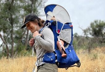 Turistický nosič Osprey Poco Plus vrátane pršiplášťu - 1