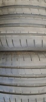 Predám 2ks jazdené letné 245/45r18-96W Good Year - 1