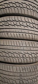 Predám 4ks jazdené zimné 225/45r17-94V Matador