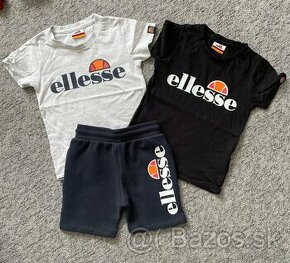 Ellesse suprava, kratasy a tricko 2ks, vel.110