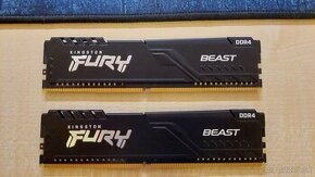 Kingston Fury Beast 16GB (2x8) DDR4 3200MHz