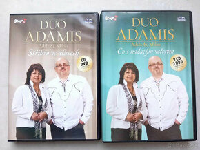 DUO ADAMIS - Stříbro ve vlasech 1 CD + 1 DVD nové