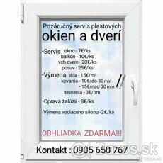 Servis plastových okien a dverí, Montáž žalúzií a sieťok