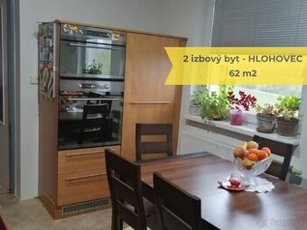 PREDAJ - 2 IZBOVÝ BYT 62 m2 HLOHOVEC  ID 028-112-FIJAa