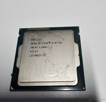 Intel core i7 4770K