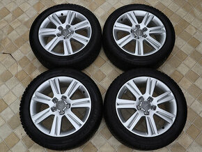 17" Alu kola = 5x112 =AUDI A4 B8 – ZIMNÍ – ORIGINÁL - 1