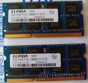 16GB DDR3 1600MHz 2Rx8 PC3L-12800S - 1