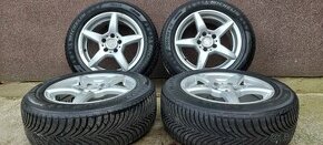 Alu Alutec 5x112 a zimné Michelin Alpin 5 205/60 R16 - 1