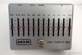 Dunlop MXR M108S Ten Band EQ Gitarový ekvalizer 10 pasmovy