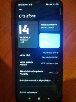 Predám Xiaomi redmi 10