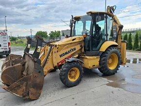 REZERVOVANÉ Traktorbager KOMATSU WB97R