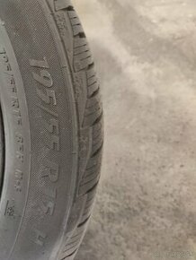 Zimné pneumatiky 195/55 R15 (5x100) škoda vw seat - 1