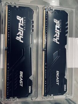 Kingston Fury Beast RGB 16GB (2x8GB) DDR4 3200MHz CL16