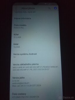 Predám mobil nový Pova 5 ,, 2 x sim karta