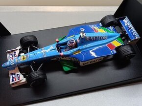 F1 BENETTON B199 1999 ALEXANDER WURZ MINICHAMPS 1:18 - 1