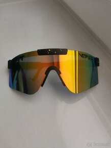 Športové slnečné okuliare Pit Viper - žlto čierne