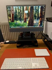 iMac 24" 4.5K Apple M1 8C CPU 8C GPU 8GB 512GB Modrý SK