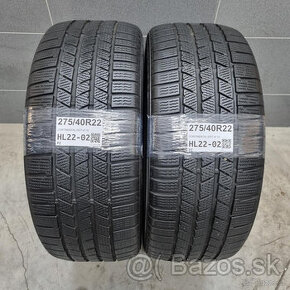 Zimné pneumatiky 275/40 R22 CONTINENTAL DOT4119