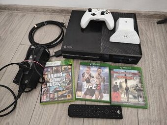 Xbox One 500GB + 3 hry