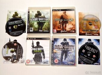 Hry pre PlayStation 3 Call of Duty, Assassins Creed...