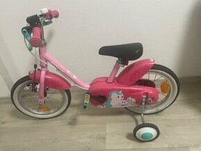 14 detský bycikel ružový - 1
